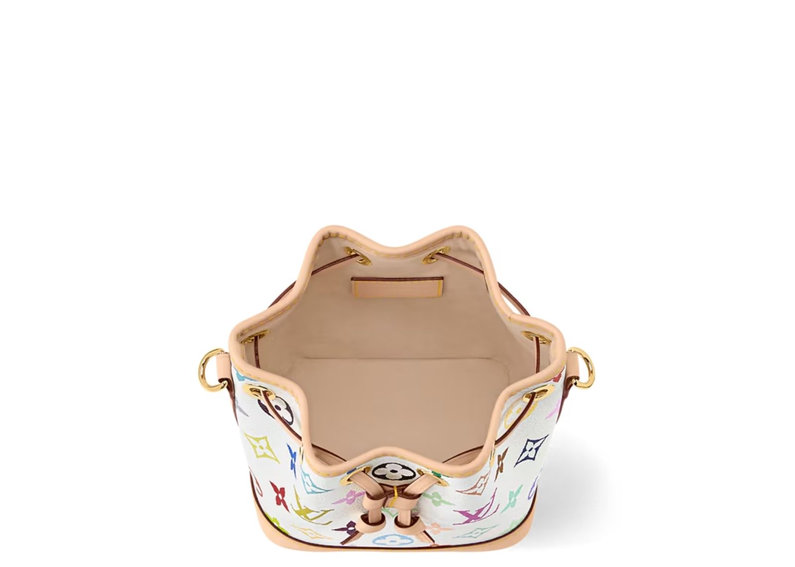 louis vuitton x takashi murakami nano noe multicolor white 3 1