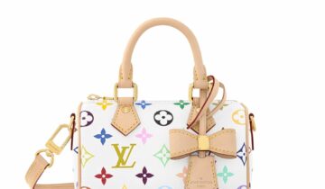 Louis Vuitton x Takashi Murakami Nano Speedy Multicolored