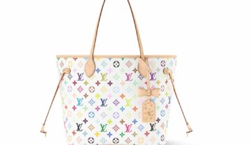 Louis Vuitton x Takashi Murakami Neverfull Monogram Multicolor