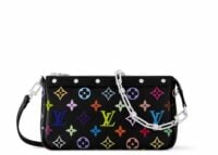 louis vuitton x takashi murakami pochette accessoires black multicolored 1 1
