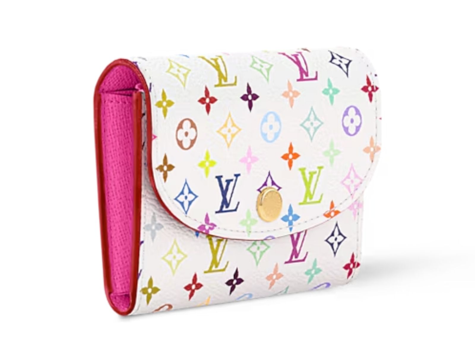 louis vuitton x takashi murakami rosalie coin purse multicolored 2 1