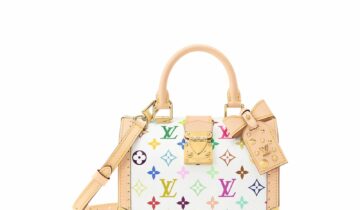 Louis Vuitton x Takashi Murakami Speedy Trunk 20 Multicolored