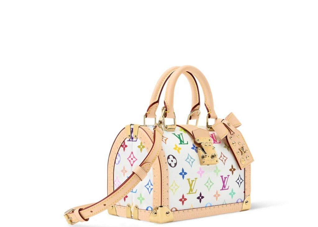 Louis Vuitton x Takashi Murakami Speedy Trunk 20 Multicolored