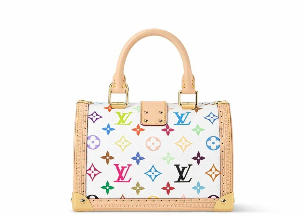 Louis Vuitton x Takashi Murakami Speedy Trunk 20 Multicolored