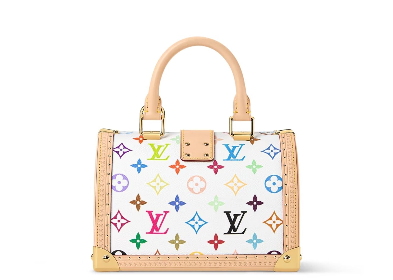 louis vuitton x takashi murakami speedy trunk 20 multicolored 4 1