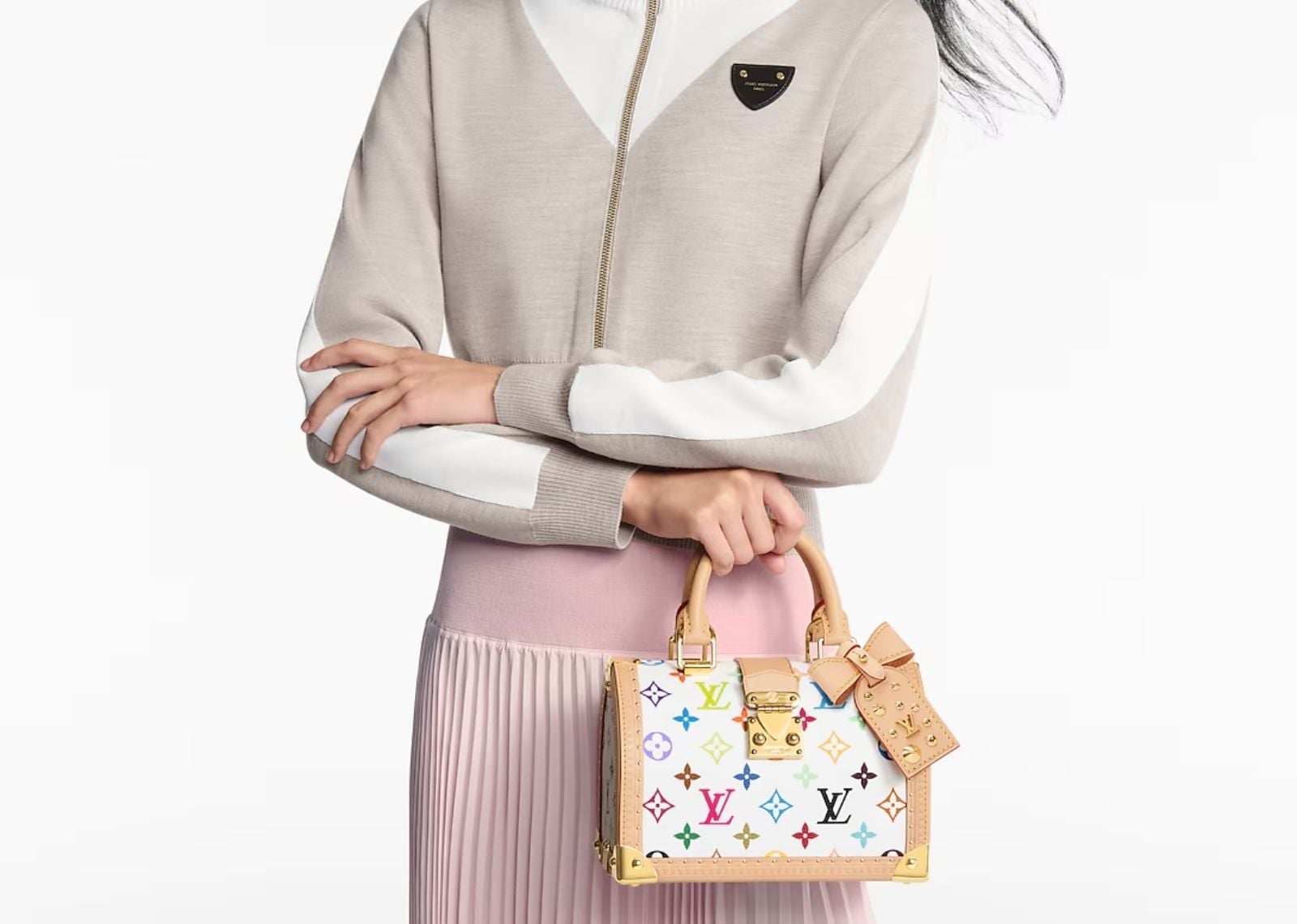 louis vuitton x takashi murakami speedy trunk 20 multicolored 5 1