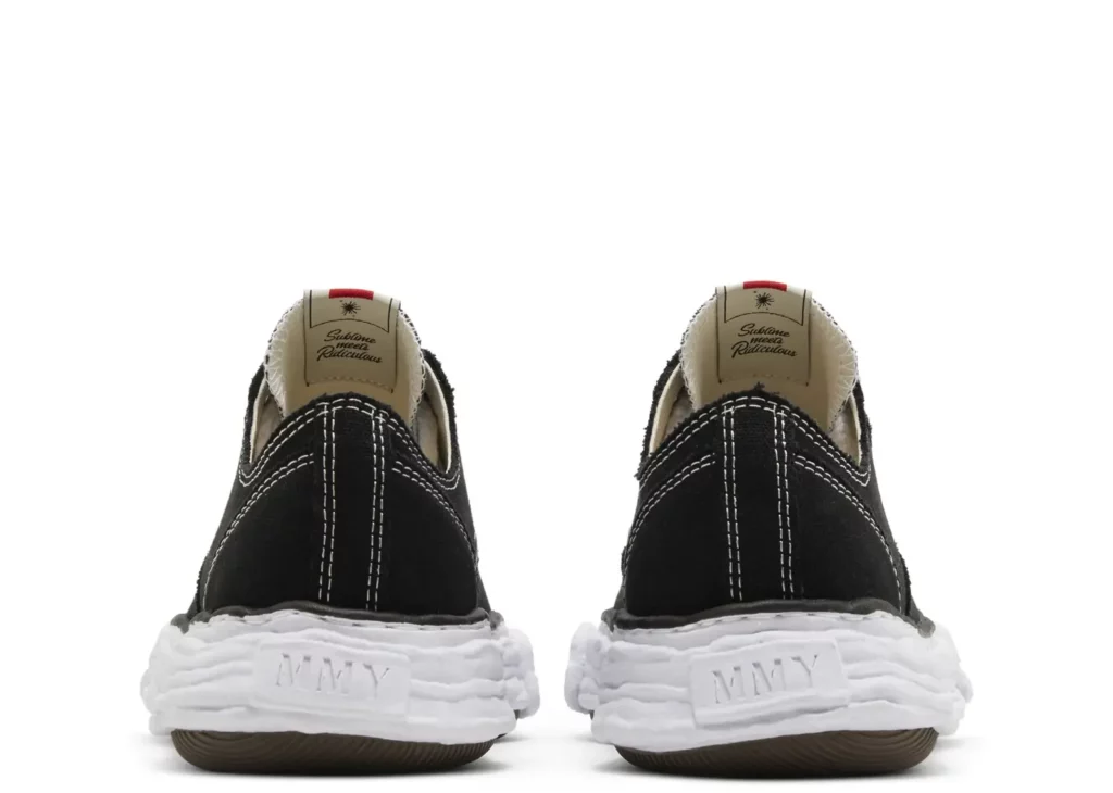 Maison Mihara Yasuhiro Peterson 23 OG Sole Canvas Low Black White