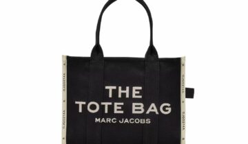 Marc Jacobs The Large Tote Bag Jacquard Black
