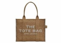 marc jacobs the large tote bag jacquard camel 1 1