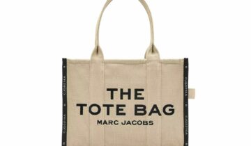 Marc Jacobs The Large Tote Bag Jacquard Warm Sand