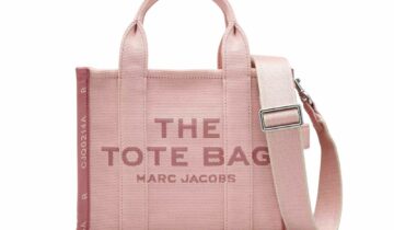 Marc Jacobs The Small Tote Bag Jacquard Rose