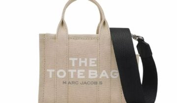 Marc Jacobs The Tote Bag Crossbody Beige