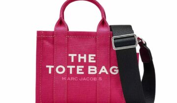 Marc Jacobs The Tote Bag Crossbody Raspberry Pink