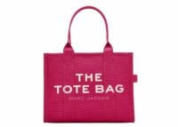 marc jacobs the tote bag large raspberry pink 1 1