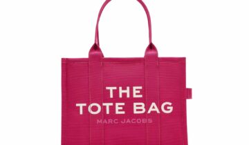 Marc Jacobs The Tote Bag Large Raspberry Pink