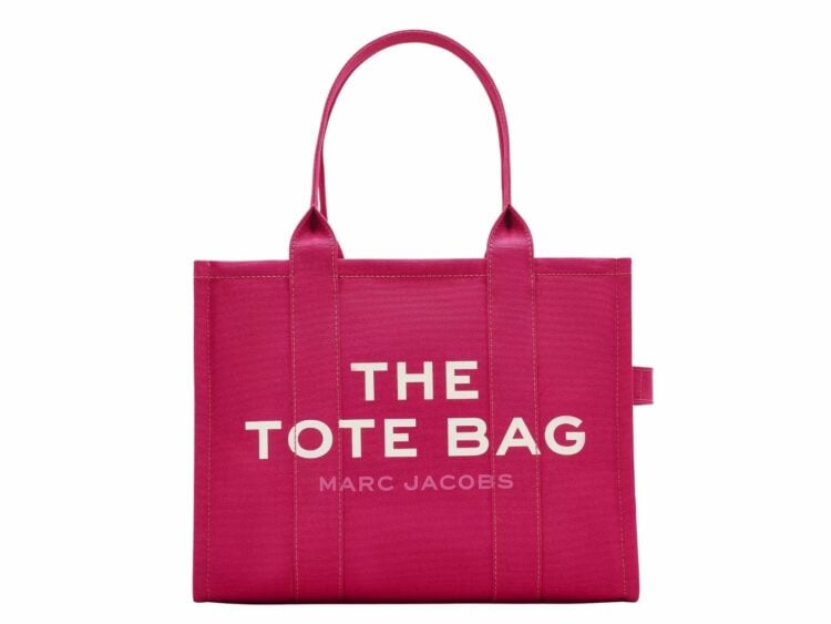 marc jacobs the tote bag large raspberry pink 1 1