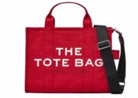 marc jacobs the tote bag medium true red 1 1