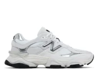 New Balance 9060 White Black Metallic Silver