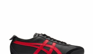 Onitsuka Tiger Mexico 66 Black Classic Red