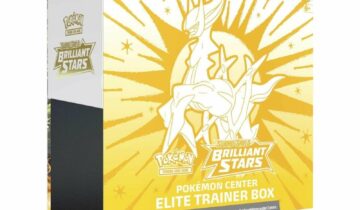 Pokémon TCG Sword & Shield Brilliant Stars Pokémon Center Elite Trainer Box