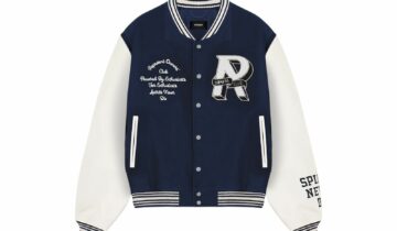 REPRESENT Owners Club Varsity Jacket Midnight Navy