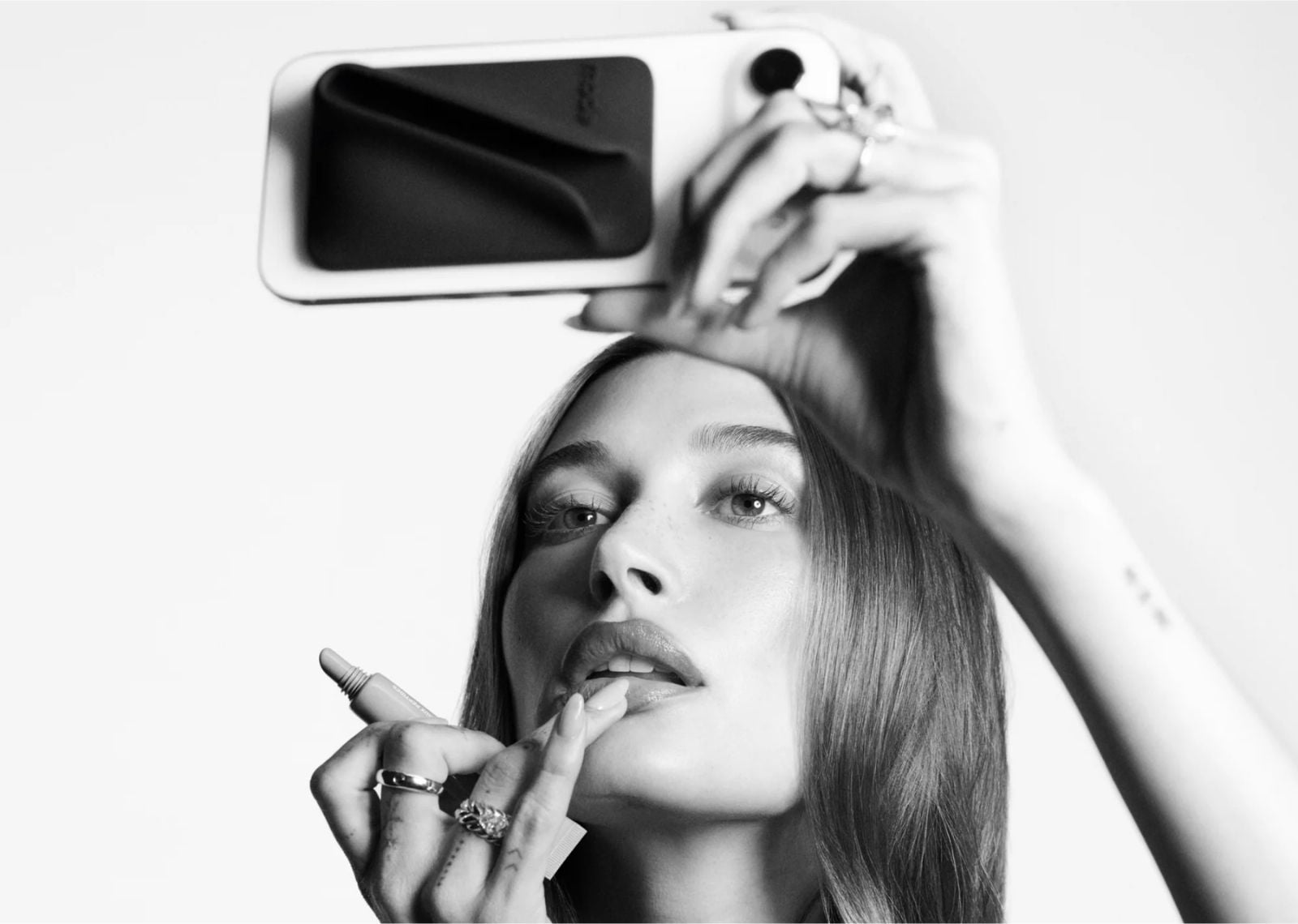 rhode snap on lip case black 2 1