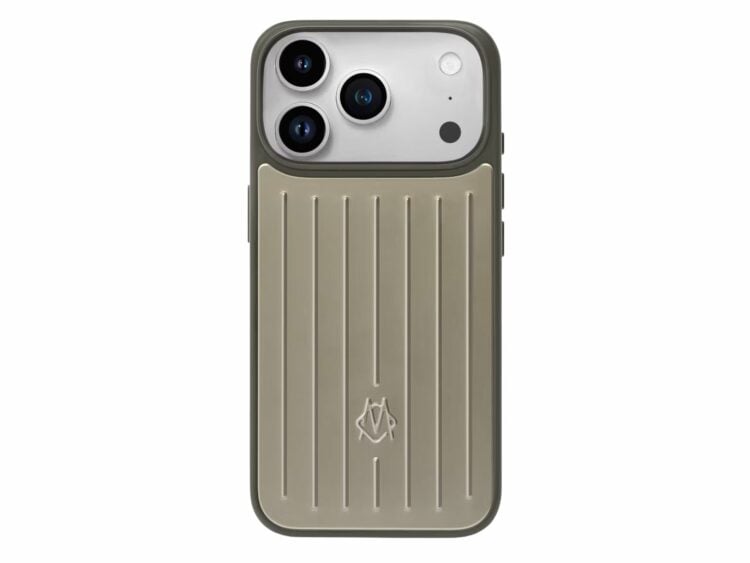 rimowa aluminum case for iphone 17 pro max titanium 1 1