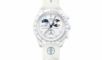 Swatch x Omega Bioceramic Mission To Earthphase Moonshine Gold (Cold Moon)