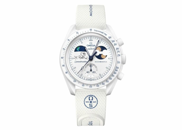Swatch x Omega Bioceramic Mission To Earthphase Moonshine Gold (Cold Moon)