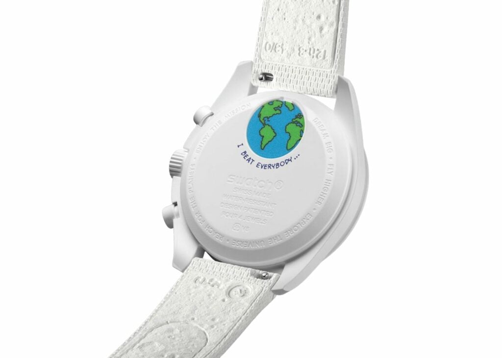 Swatch x Omega Bioceramic Mission To Earthphase Moonshine Gold