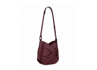 Polène Nodde Hobo Edition Smooth Black Cherry