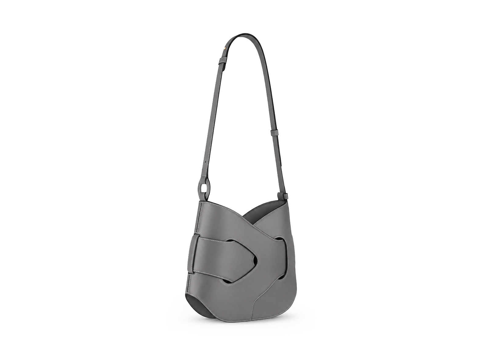 Polène Nodde Hobo Edition Smooth Stone