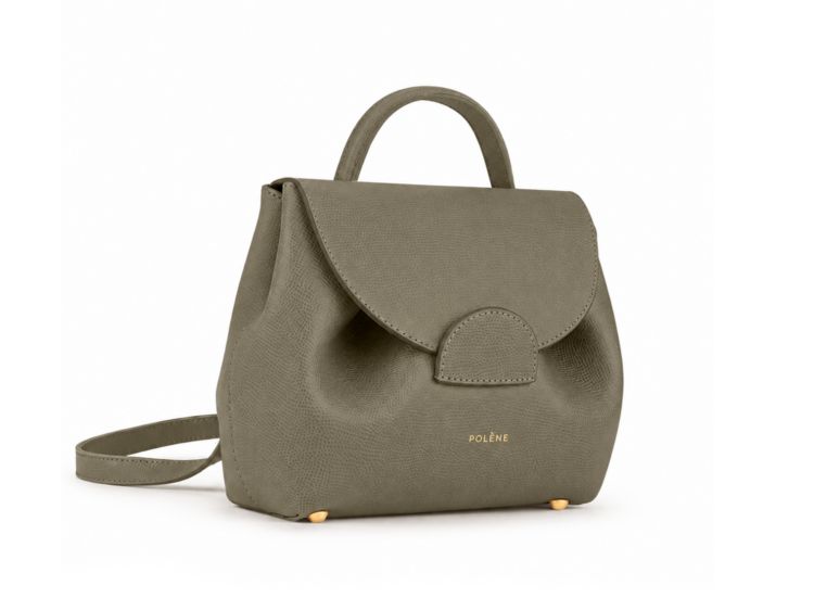 Polène Numéro Un Nano Edition Textured Olive