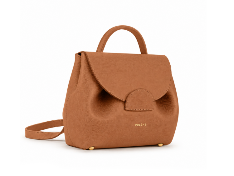 Polène Numéro Un Nano Edition Textured Tan