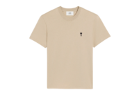 ami paris ami de coeur classic fit t shirt beige 1 1