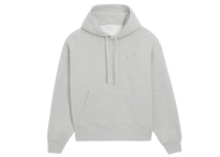 Ami Paris Ami De Coeur Embossed Hoodie Grey