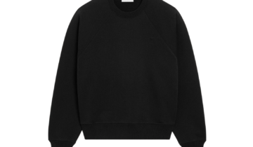 Ami Paris Ami De Coeur Embossed Sweatshirt Black