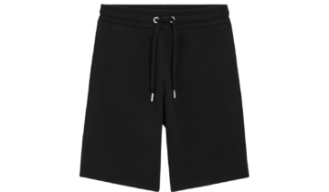 Ami Paris Ami De Coeur Shorts Black