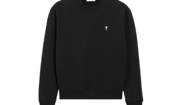 Ami Paris Ami De Coeur Sweatshirt Black