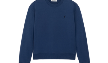 Ami Paris Ami De Coeur Sweatshirt Blue