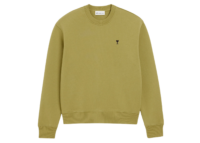 Ami Paris Ami De Coeur Sweatshirt Green