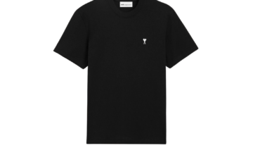 Ami Paris Ami De Coeur T-Shirt Black