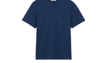 Ami Paris Ami De Coeur T-Shirt Blue