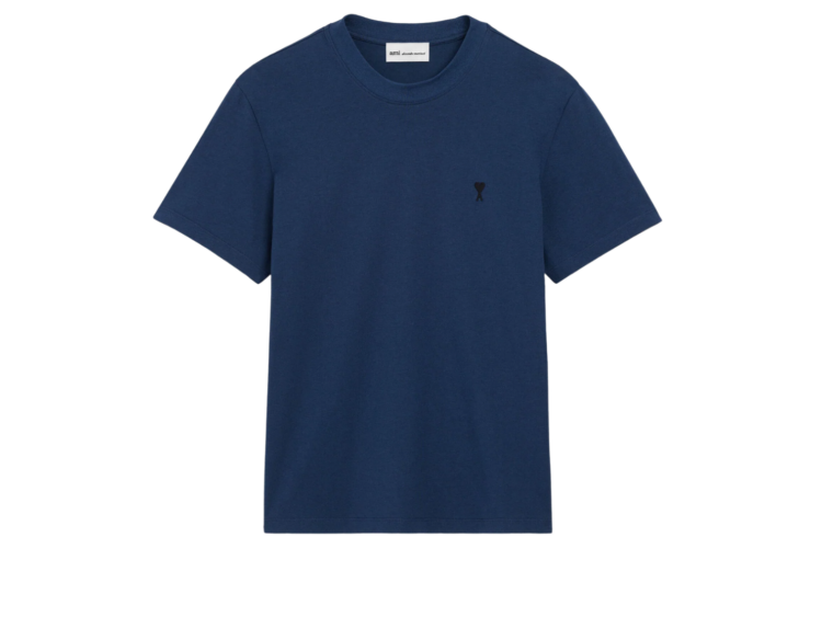 ami paris ami de coeur t shirt blue 1 1