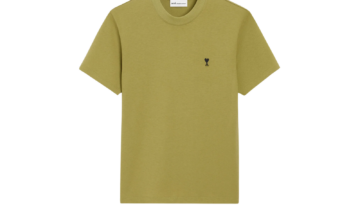 Ami Paris Ami De Coeur T-Shirt Green