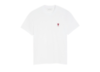 ami paris ami de coeur t shirt white red 1 1