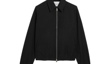 Ami Paris Ami De Coeur Zipped Jacket Black