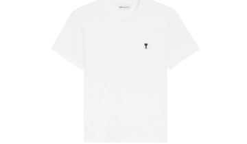 Ami Paris White Cotton Ami De Coeur T-Shirt