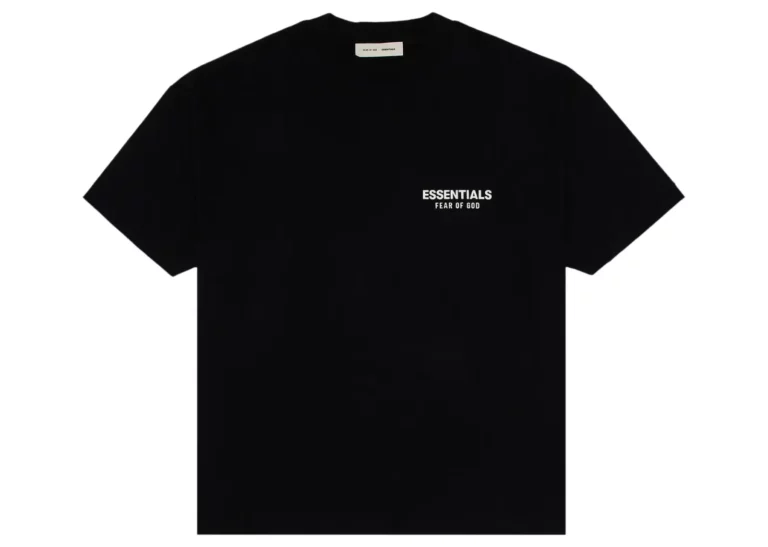 Fear of God Essentials Classic Short Sleeve Tee Jet Black