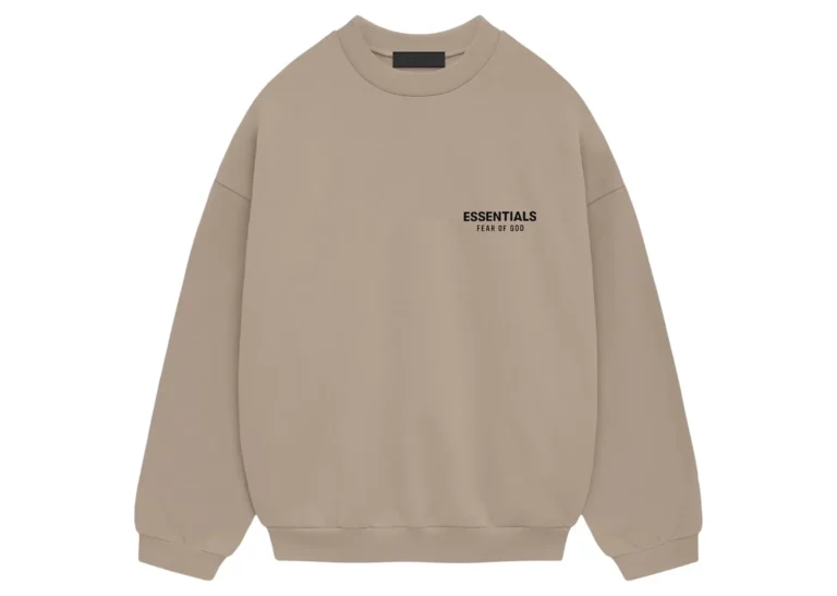 Fear of God Essentials Fleece Crewneck Desert Sand